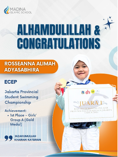Kejuaraaan Renang Pelajar Madina Islamic School