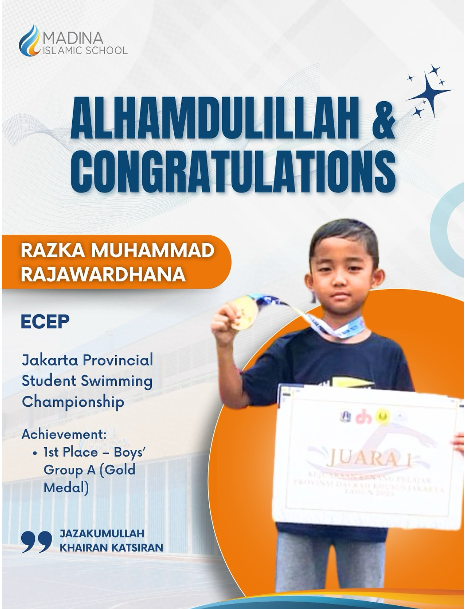 Lomba Renang Pelajar Jakarta Madina Islamic School